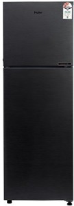 Haier 258 L Frost Free Double Door 3 Star (2020) Convertible Refrigerator(Black Brushline, HRF-2783BKS-E)