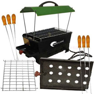 HOT LIFE Camping Barbecue Grill Tandoor Toaster Roaster Fully