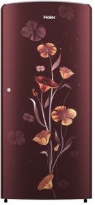 Haier 171 L Direct Cool Single Door 2 Star (2020) Refrigerator(Red Freesia, HRD-1712BRF-E)