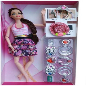 Barbie doll with folding hands on sale