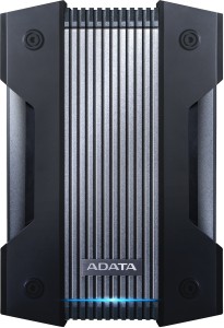 ADATA HD830 2 TB External Hard Disk Drive(Black, Grey)