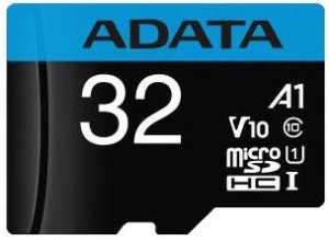 ADATA A1 32 GB MicroSDHC Class 10 100 MB  Memory Card