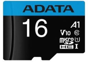 ADATA A1 16 GB MicroSDHC Class 10 100 MB  Memory Card