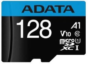 ADATA A1 128 GB MicroSDXC Class 10 100 MB  Memory Card