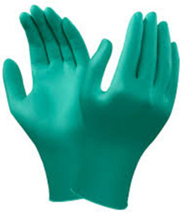 Green surgical gloves store