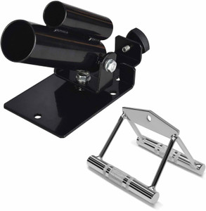 FITSY Seated Row Grip Bar Handle and T Bar Row Plate Post Insert