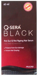 Q sera black hair serum side effects best sale