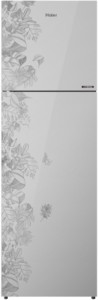 Haier 278 L Frost Free Double Door 3 Star (2020) Refrigerator(Floral Glass Mirror, HRF-2984PFG-E)