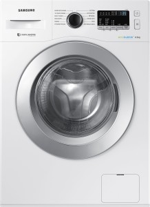 Samsung 6.5 kg Fully Automatic Front Load with In-built Heater White(WW65R22EKSW/TL)
