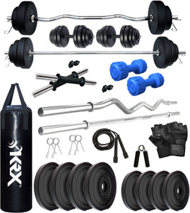 KRX 30 kg PVC 30 KG COMBO 343 WB with Unfilled Punching Bag PVC