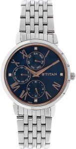 titan 2569sm01 analog watch  - for women