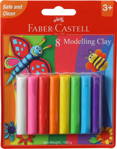 FABER CASTELL 8 Mod 100 G Blister Art Clay Price in India Buy