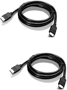 MRDEVA High Speed HDMI to HDMI Cable 10 Mtr, Pack of 2 10 m HDMI Cable(Compatible with Mobile, Laptop, Tablet, Mp3, Gaming Device, Black, Pack of: 2)