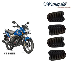 Wangsales Pvc Cover Black Indicator Grill Black CB SHINE Sp Bike