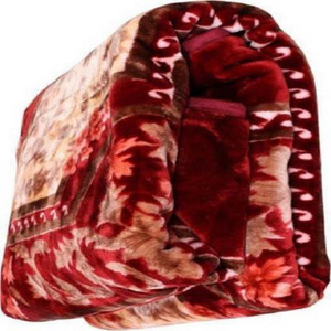 GKM Floral Single Mink Blanket for Heavy Winter Buy GKM Floral