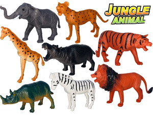 Small plastic outlet zoo animals