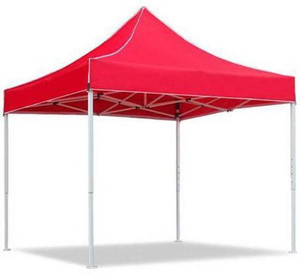 Stall tent outlet