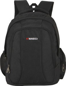 M MASCO LAPTOP BACKPACK BLACK 30 L Laptop Backpack BLACK Price in India Flipkart