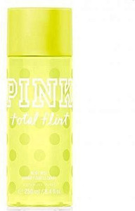 Pink total flirt top