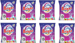 active bright detergent powder 1 kg pack of 8 Detergent Powder 8