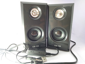 Buy Sanganer India SPEAKER CS 120 5 W Laptop Desktop Speaker