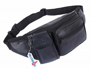 small bag worn with a strap around the waist
