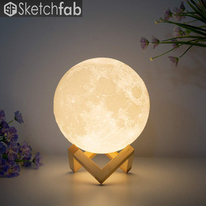 Buy Sketchfab MOON LAMP 5 W Bluetooth Speaker Online from Flipkart
