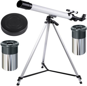 frackkon Zoom 50X 100X Tube Refractor Telescope Powerful Portable