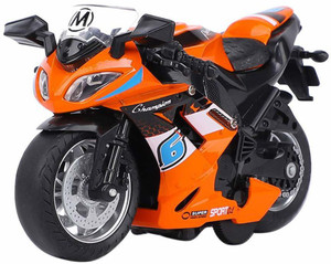 zest 4 toyz Diecast Alloy Body Sports Motorcycle Toys for Kids