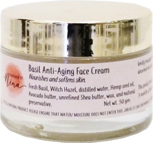 Homemade by nina Basil Anti Aging Cream Buy Homemade by