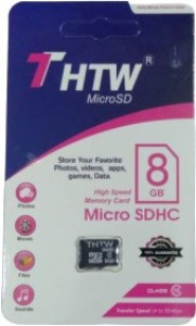 THTW Ultra 8 GB MicroSD Card Class 10 95 MB/s  Memory Card