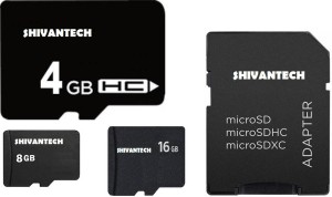 SHIVANTECH PREMIUM SERIES 16 GB MicroSD Card Class 10 24 MB/s  Memory Card