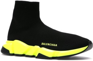 The Balenciaga Balenciaga Speed Trainers Black Sneakers For Men Buy The Balenciaga Balenciaga Speed Trainers Black Yellow Sneakers For Men Online at Best Price - Shop Online for Footwears in