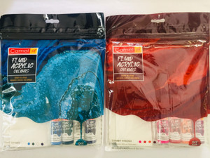 Fluid outlet acrylic colours