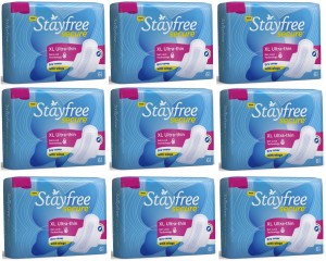 Stayfree Secure Xl Ultra Thin Sanitary Napkins 6'S