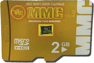 MMC Smart 2 GB SD Card Class 6 20 MB/s  Memory Card