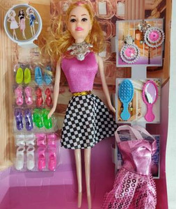 A big top barbie doll