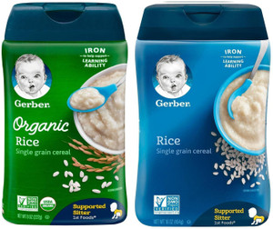 Gerber organic rice 2025