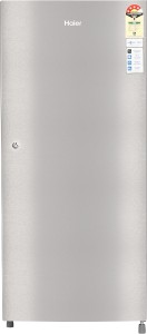 Haier 195 L Direct Cool Single Door 4 Star (2020) Refrigerator(Titanium steel, HRD-1954CTS-E)