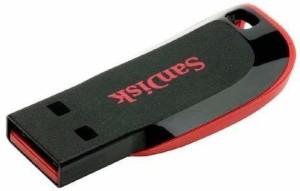 from comm Cruzer Blade SDAE50-032G-135 32GB USB 2.0 Pen Drive 32 GB OTG Drive(Black, Type A to Micro USB)