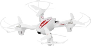 Zest 4 Toyz Remote Controlled Battery Operated Drone Quad Copter (Without Camera) White Drone