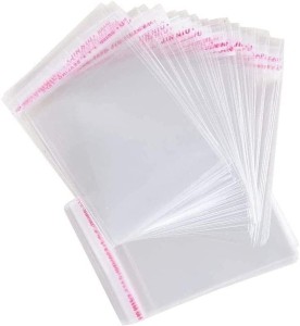 Buy 200pcs Clear Self Adhesive Seal Plastic Bags Transparent Online in  India  Etsy