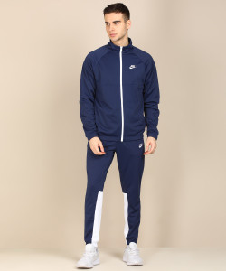 Nike solid men's track suit shop
