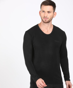 Calvin klein thermal best sale shirt