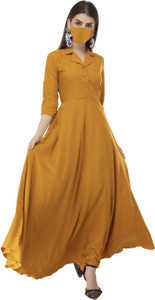 flipkart western long dress