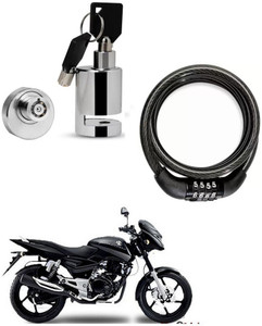 BikerValue Helmet Protection Bike Helmet Lock with Bike Disc Brake