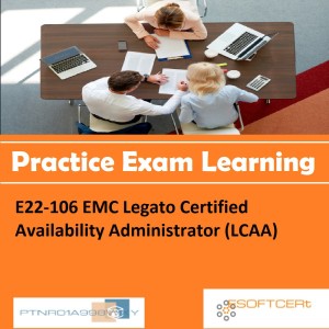 PTNR01A998WXY E22-106 EMC Legato Certified Availability Administrator (LCAA) Online Learning(DVD)