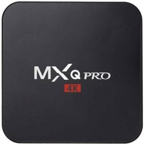 MXQ PRO Amlogic S905X Android 6.0 1GB RAM 8GB ROM Android TV Box Quad Core Set Top XBMC 4K Wifi Media Streaming Device (Black) 8 inch Blu-ray Player(Black)