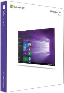 MICROSOFT Windows 10 Pro Original Full Retail Pack - FPP - English INTL Windows 10 Pro 32 Bit, 64 Bit