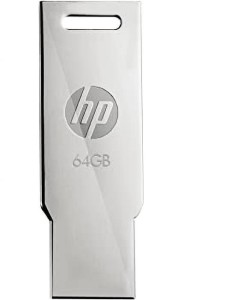 HP FD232W-64 64 GB Pen Drive(Silver)